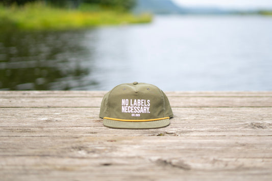 No Labels Essential Snapback Loden/Amber Gold